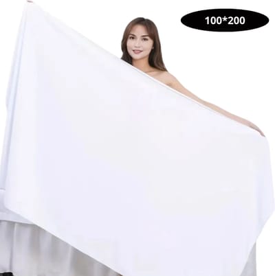 Livano Badlaken - Strandlaken - Badlakens - Strandhanddoek - Volwassenen - Handdoeken - Beach Towel - Stranddeken - Wit 100x200