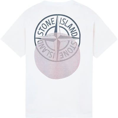 Stone Island Korte Mouw T-shirt Wit Heren Tops 76152NS94-V0001 L white