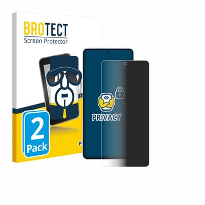 BROTECT - privacy screenprotector voor Vivo iQOO Neo 10 - Folie Beschermfolie Blauwlichtfilter 2 Stuks