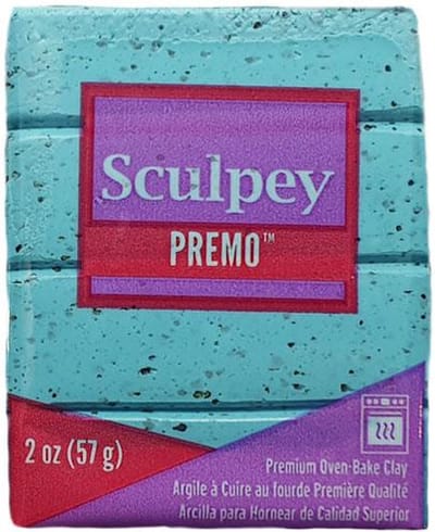 Premo turquoise granite - klei 57 gr - Sculpey