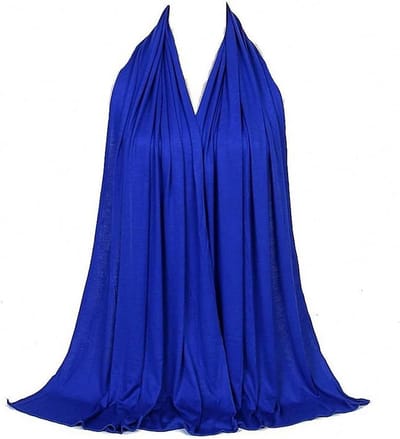Dames Turban Sjaal - Hoofddoek Jersey - Dagelijks Gebruik - Lichtgewicht Jersey - One Size - Lichtblauw