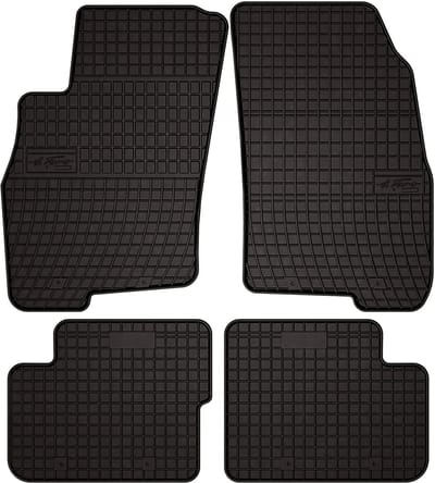Wielganizator SolidPRO Serie - Rubberen Automatten - Fiat Grande Punto Hatchback - 2005-2012 - Zwart