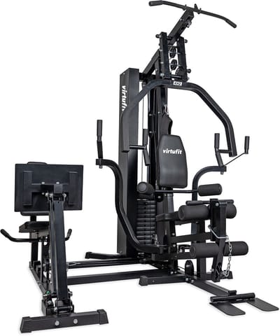 VirtuFit KH350 - Krachtstation - Homegym met leg press - 86 kg gewichtstapel - Verstelbare zitting en rugleuning - Incl. hoge en lage pulley - Fitness voor thuis