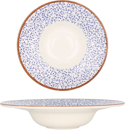 By Bone Pastabord - Edera - Porselein - 25 cm (400cc) - set van 2