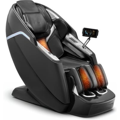 VEVOR Massagestoel Full Body Massagestoel 0 Gravity met SL Rail & Yoga Stretch Mode, Relaxstoel met Verwarming & Elektrisch Pedaal & 36 Airbags & TFT Scherm & Armleuning Knoppen 3D/4D Massage