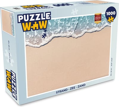 Puzzel Strand - Zee - Zand - Legpuzzel - Puzzel 1000 stukjes volwassenen