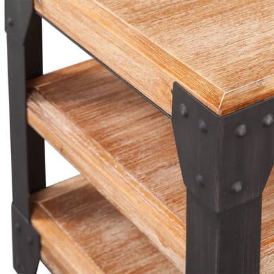 vidaXL - Tv-meubel - 140x40x45 - cm - massief - acaciahout
