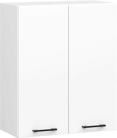 Keukenkast modulaire OLIWIA W60 H720 met 2 Deuren / Hangkast / Bovenkast / AKORD Furniture Factory / Wit / 60 x 72 x 30 cm