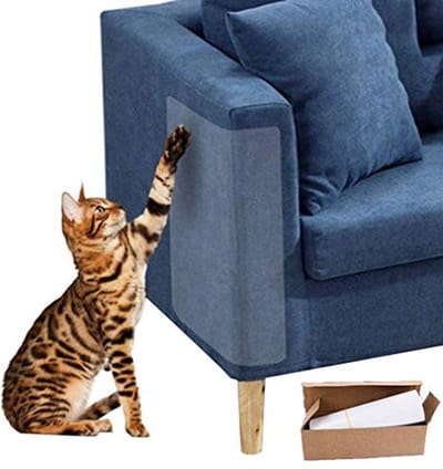 Kattenkrabsprotectie - Flexibele Transparante Meubelbeschermers zonder Pinnen - 4-pack