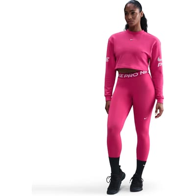 NIKE nike pro women's dri-fit french ter hv3591-666