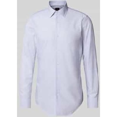Slim fit zakelijk overhemd van mix van katoen en lyocell model 'HANK'