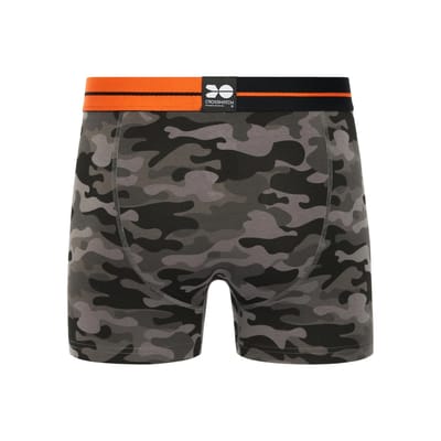 Crosshatch Heren Endocamo Regular Boxershorts (Verpakking van 5) (Oranje)