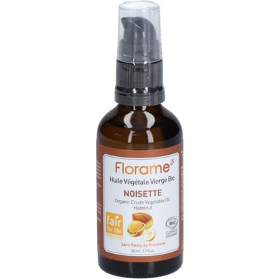 Florame Biologische Maagdelijke Hazelnoot Plantaardige Olie 50 ml
