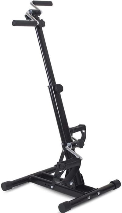 Mini Hometrainer - Revalidatie Fiets - Arm en been training - Hoogte verstelbaar - 42 cm breed - Zwart