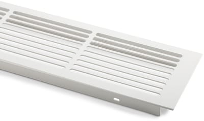 SOTECH Ventilatierooster Sleufperforatie Aluminium 500 x 86 mm Wit gelakt