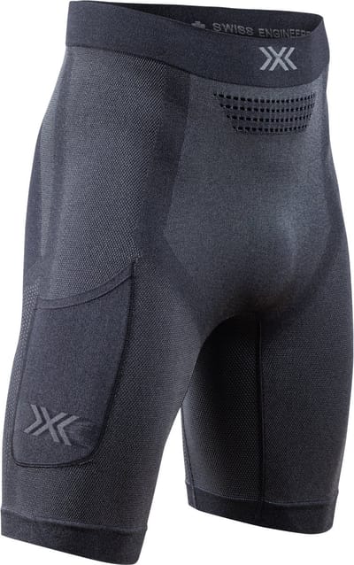 X-Bionic Xceed Run Hardloopshort Heren X Black/Rhino Grey Maat M