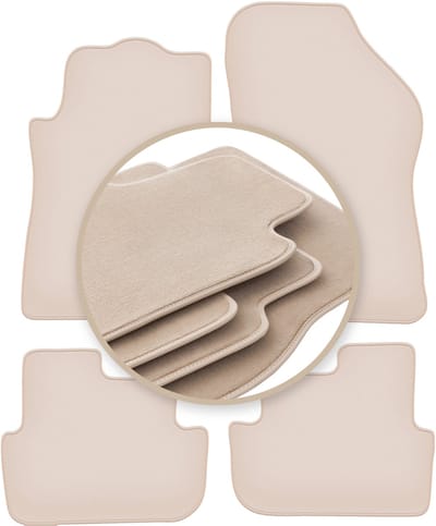 PREMIUM beige matten voor: Peugeot 308 CC cabrio 2007-2013