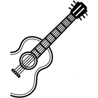 Gitaarakkoorden- Gitaartabs Notenschrift- Bladmuziek (A4) Solo Guitar Zw- Allets Comfort - Allets Comfort
