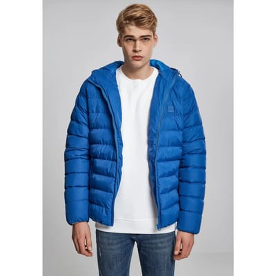 Urban Classics Jas Basic Bubble Jacket Tb863 Nvy/wht/nvy Mannen Maat - M