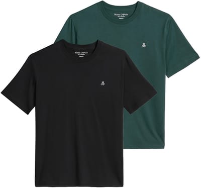 Marc O Polo T-shirt Jersey T-Shirts Shortsleeve Kjer Set van 2