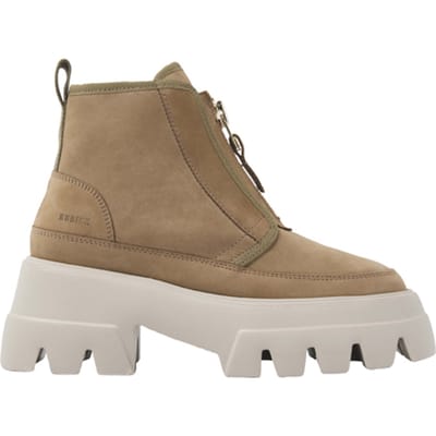 Nubikk Flore Rock Fur Taupe Nubuck Multicolor Maat: 38 | Laarzen Outlet | Dames | Beige