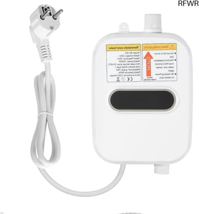 RFWR® Elektrische Doorstroomboiler 3,5 kW - Instant Verwarming voor Keuken en Badkamer