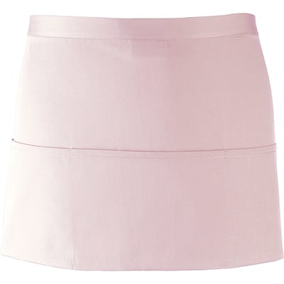 Premier Dames/Dames Kleuren 3 Zakschort / Werkkleding (Pakket van 2) (Roze)