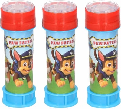 6x Bellenblaas Paw Patrol 60 ml speelgoed voor kinderen - Uitdeelspeelgoed/weggevertjes