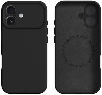 Coverup Hoesje - Geschikt voor iPhone 17 Hoesje - Coverup Colour TPU Back Cover - MagSafe Compatible - Zwart