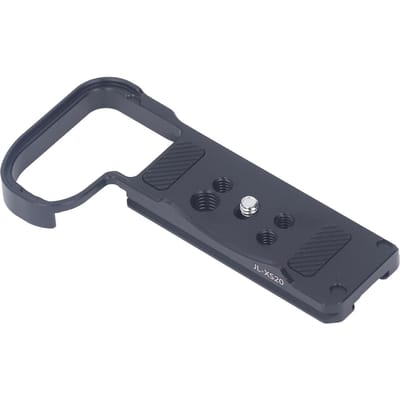 Snelkoppelingsplaat voor X S20 Aluminiumlegering Camerabasis Montageadapterplaat met 14 38 Inch black