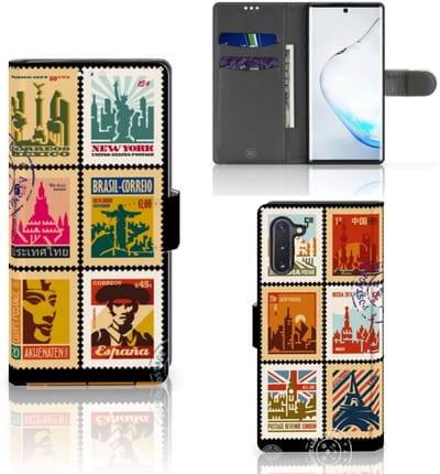 Samsung Galaxy Note 10 Flip Cover Postzegels