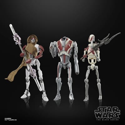 Hasbro Star Wars Jedi: Survivor Black Series Action Figure 3-Pack Magna Guard, Super Battle Droid & Battle Droid Action Figuur