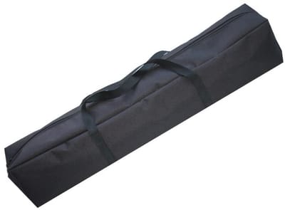 Dailygoods- Statiertas Zwart - Opvouwbaar - Nylon - Geschikt voor Microfoon/Fotografie - 150 x 20 x 20 cm - Hoogwaardige Kwaliteit - Opbergtas