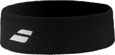 Babolat logo headband / hoofdband - zwart / wit