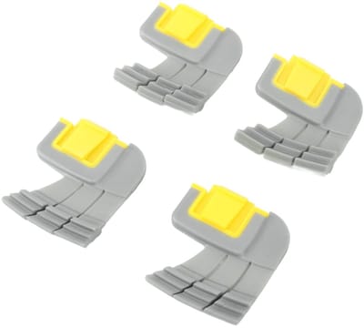 Dailygoods- Schrobborstel Duurzaam - Vervanging voor MX8/MX6 - Sterke Slijtvaste Borstel - 4 Stuks - Effectieve Reiniger voor Zwembad - Zwembadborstel