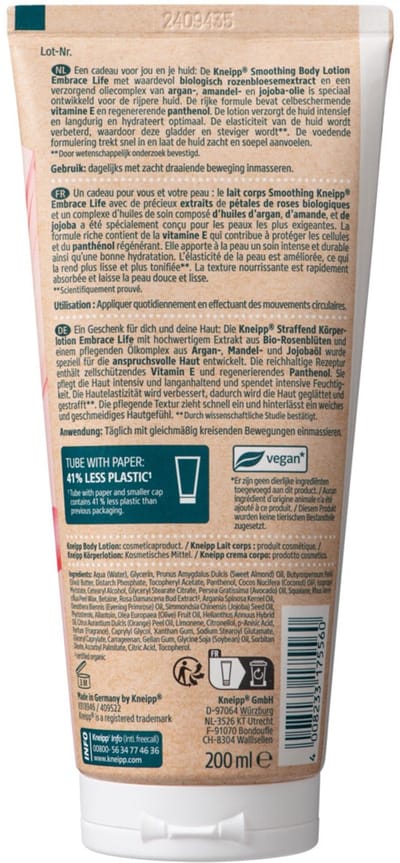 Kneipp Bodylotion Embrace Life - 3 x 200 ml - Voordeelverpakking