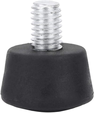 Dailygoods- Statiefvoet Antislip - Rubberen Voetbekleding - Geschikt voor 1/4 inch / 3/8 inch - Duurzaam Materiaal - Hoogte 11 mm / 13 mm - Diameter 21 mm / 28 mm - Statief