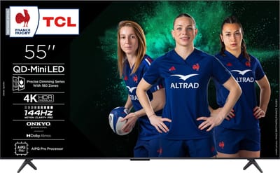 TCL 55C6K - 55 inch - 4K QD-MiniLED - 2025 - Smart TV