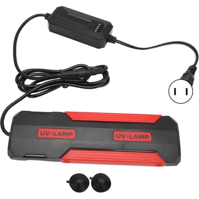 22W Aquarium UV-lamp Afneembare achterkant 180 graden Sterilisatie Aquarium Schoon Licht met Smart