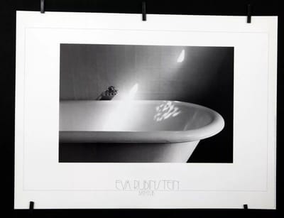Poster - Bathtub - Eva Rubinstein - Zwart/Wit - Jaren 80 - 45x60 cm