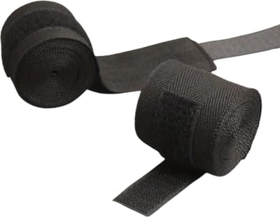 Nivard Bandage Boksen - Kickboksen - Handschoenen - Boks Bandage - Kickboks - Binnenhandschoenen - Handschoen - Boxing - Zwart - 250 cm