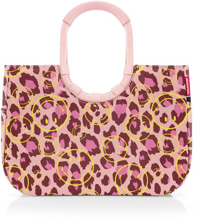 Reisenthel Loopshopper L Shopper Shopper - 25L - Smiley® Leo Blush Roze
