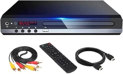 Dvd-speler - Huisbioscoop Speler - Films Kijken - Karaoke Fun - 1080P HD - Zwart