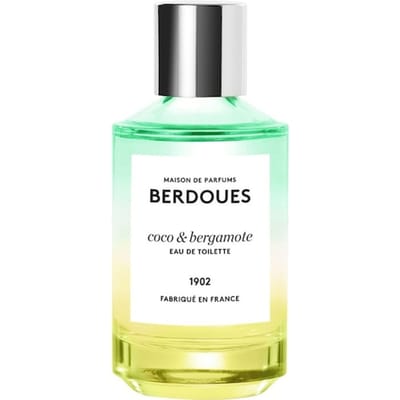 Berdoues Eaux de Toilette 95% Organics Coco & Bergamote Damesparfum Unisex 100 ml