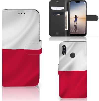Huawei P20 Lite Bookstyle Case Polen