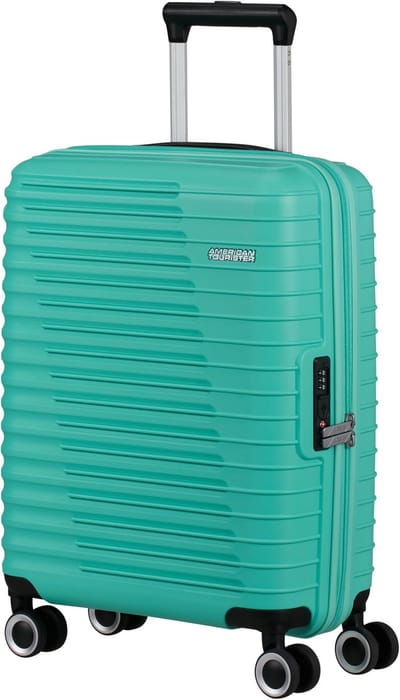 American Tourister Koffer - Roadrush Spinner 55/20 handbagage - Aqua Turquoise - 34 l