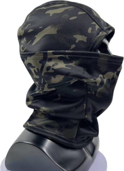 Nivard Ski Masker - Bivakmuts - Winter Masker - Balaclava - Ski Mask - Full Face Mask - Camouflage Zwart