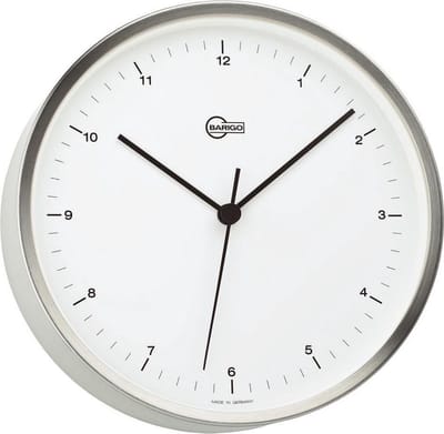 Barigo 650 Klok - edelstaal - ø 16 cm