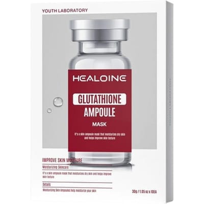 Masque Sérum Healoine Nourrissant Éclat 10 feuilles gray