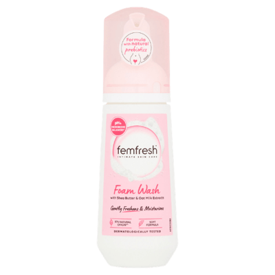 Femfresh Shea Butter & Oat Milk Extracts Intieme Schuimwas - 150 ml
